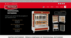 Desktop Screenshot of inotech-rotisseries.com